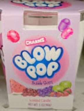 Blow Pop Bubble Gum Scented Candle -3oz